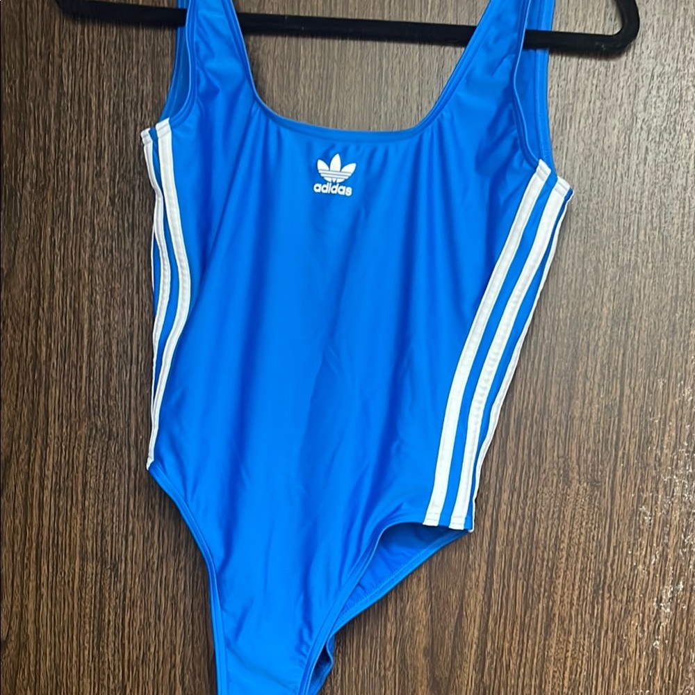 Adidas Blue One Piece Swimsuit